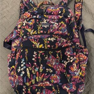 Vera Bradley Multicolor Floral Backpack